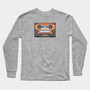 Pixel Cassette Tape Long Sleeve T-Shirt